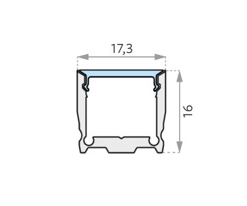 17.3 x 16 mm-Zweite Zeile Blabla-SchnittBild
